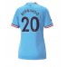 Cheap Manchester City Bernardo Silva #20 Home Football Shirt Women 2022-23 Short Sleeve